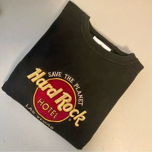 Vintage Hard Rock Hotel Las Vegas Pullover Sweatshirt